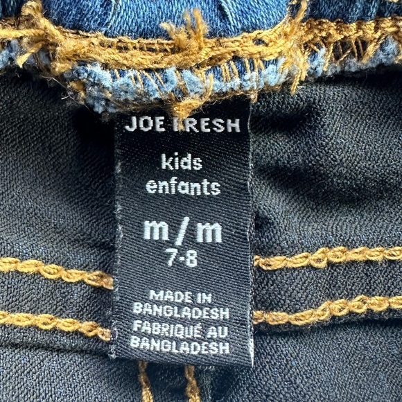 Joe Fresh  Girls Medium Wash Jeggings Jeans Size 7/8 - Picture 5 of 5